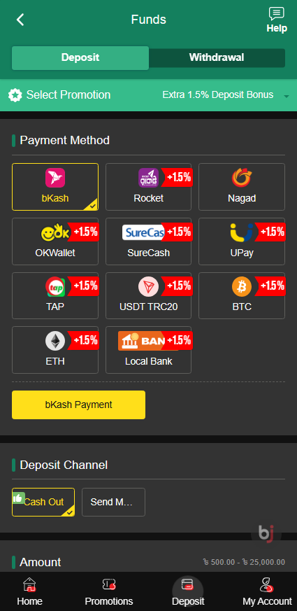 Taya365 Deposit deposit